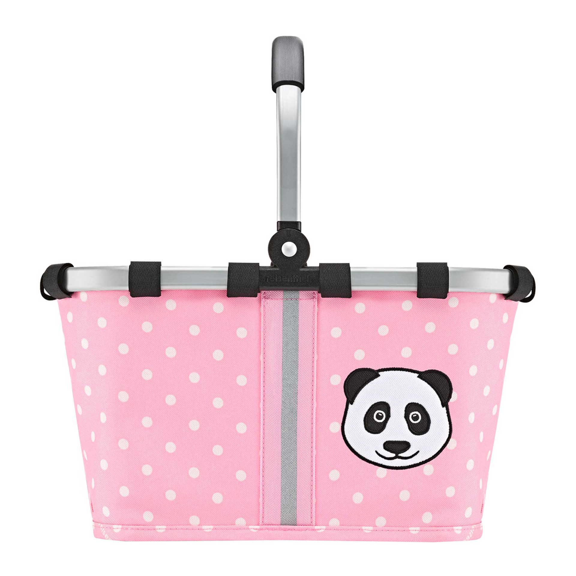reisenthel Carrybag XS kids Einkaufskorb panda dots pink, panda dots pink